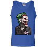 T-Shirts Royal / S Masked Joker Men's Tank Top