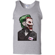 T-Shirts Sport Grey / S Masked Joker Men's Tank Top