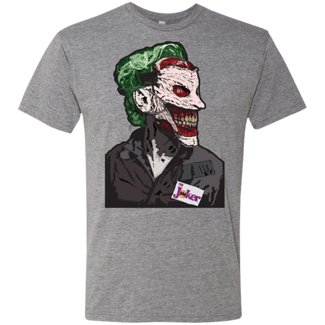 T-Shirts Premium Heather / S Masked Joker Men's Triblend T-Shirt