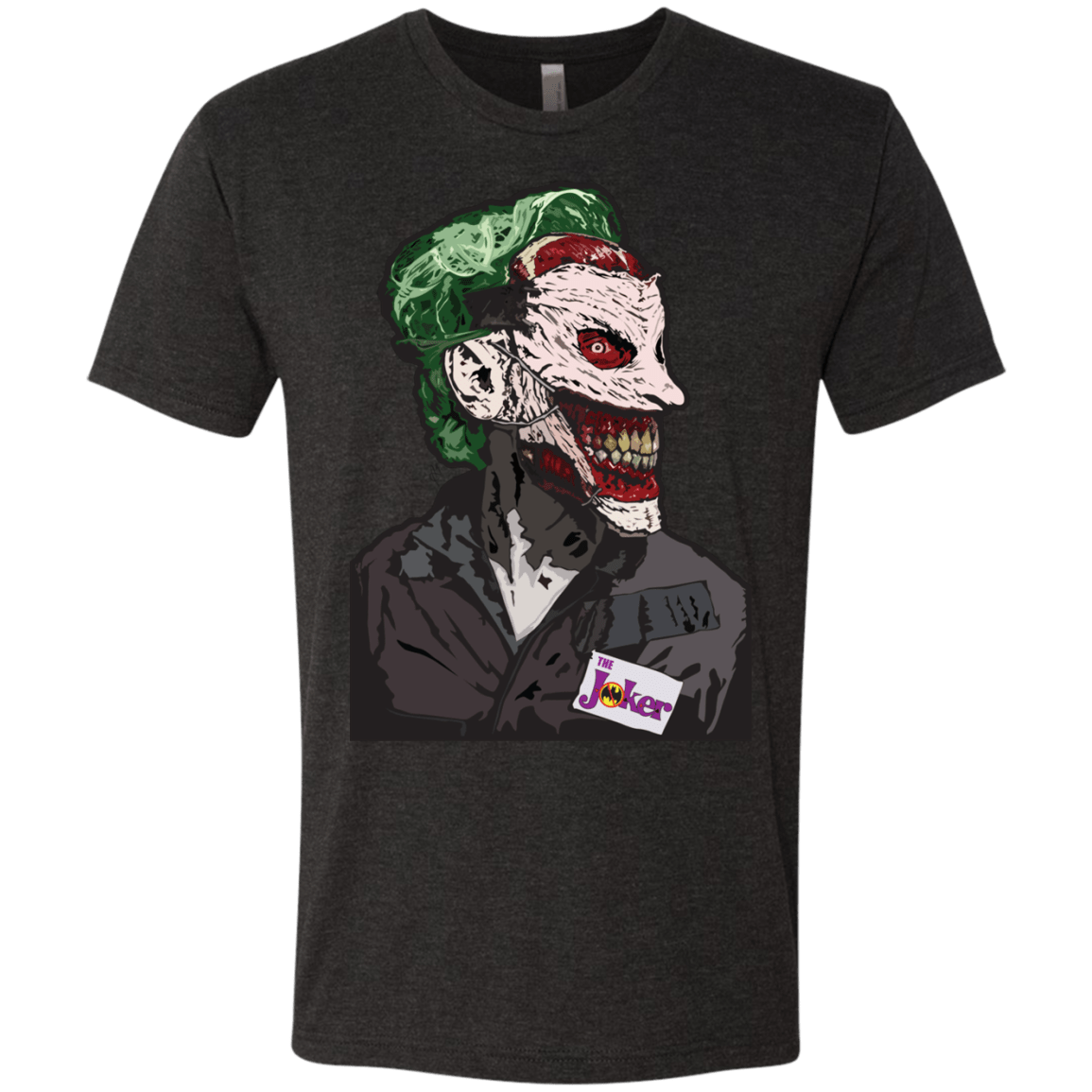 T-Shirts Vintage Black / S Masked Joker Men's Triblend T-Shirt