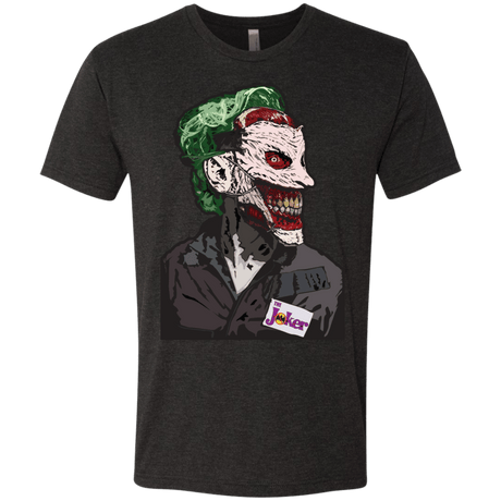 T-Shirts Vintage Black / S Masked Joker Men's Triblend T-Shirt
