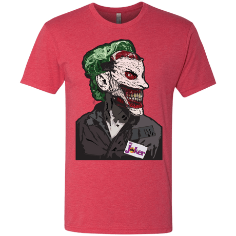 T-Shirts Vintage Red / S Masked Joker Men's Triblend T-Shirt