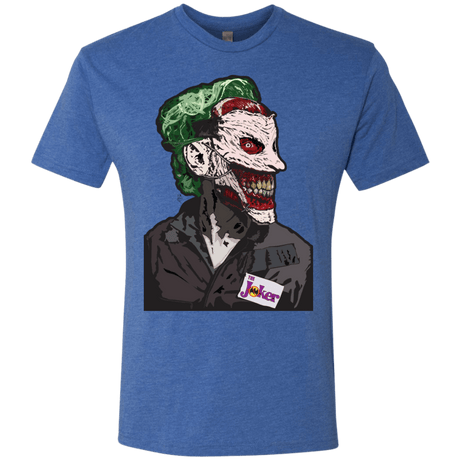 T-Shirts Vintage Royal / S Masked Joker Men's Triblend T-Shirt