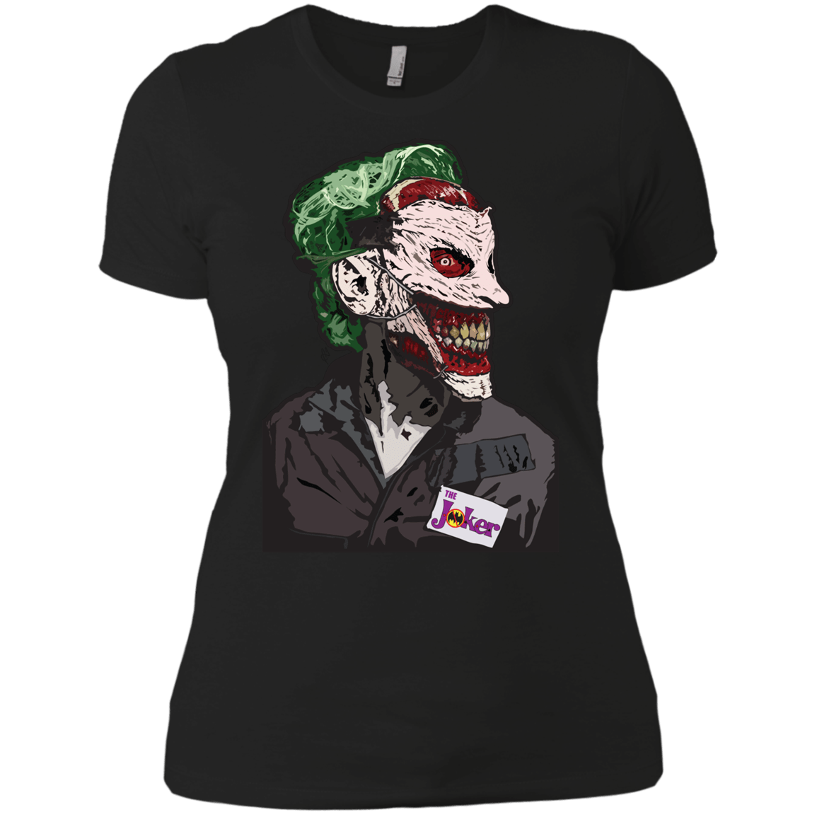 T-Shirts Black / X-Small Masked Joker Women's Premium T-Shirt