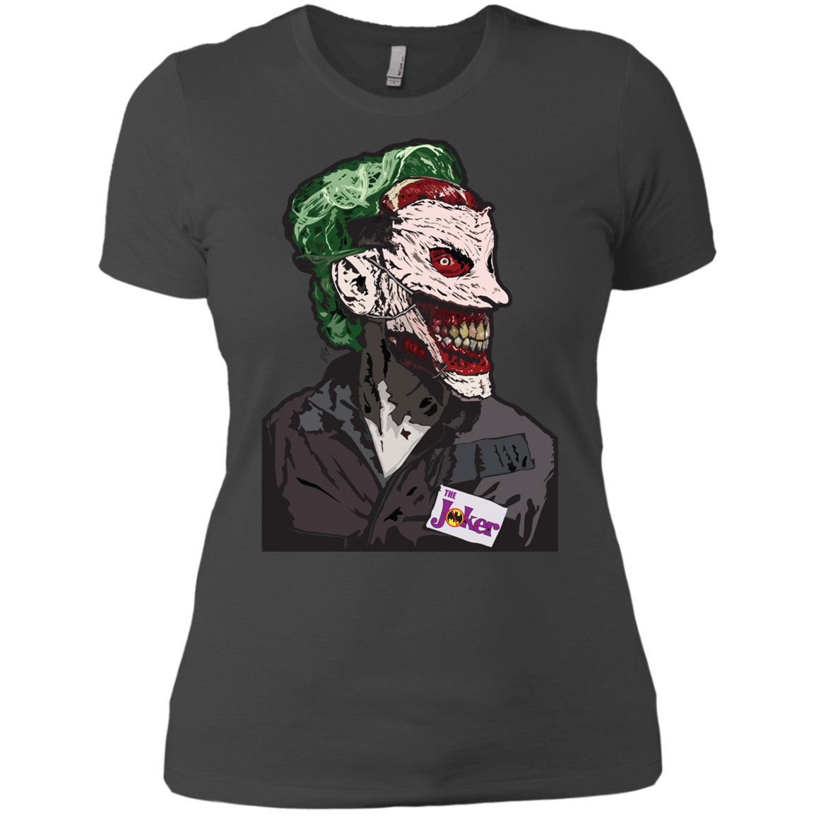 T-Shirts Heavy Metal / X-Small Masked Joker Women's Premium T-Shirt