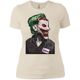T-Shirts Ivory/ / X-Small Masked Joker Women's Premium T-Shirt