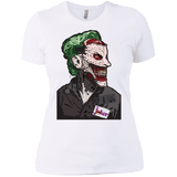 T-Shirts White / X-Small Masked Joker Women's Premium T-Shirt