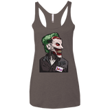 T-Shirts Macchiato / X-Small Masked Joker Women's Triblend Racerback Tank