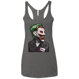 T-Shirts Premium Heather / X-Small Masked Joker Women's Triblend Racerback Tank