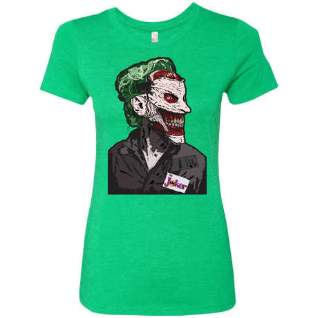 T-Shirts Envy / S Masked Joker Women's Triblend T-Shirt