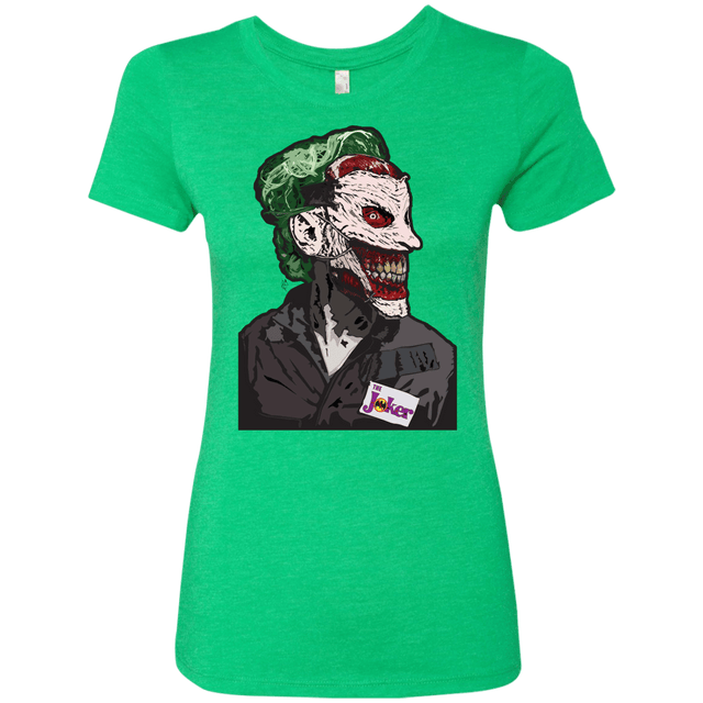 T-Shirts Envy / S Masked Joker Women's Triblend T-Shirt