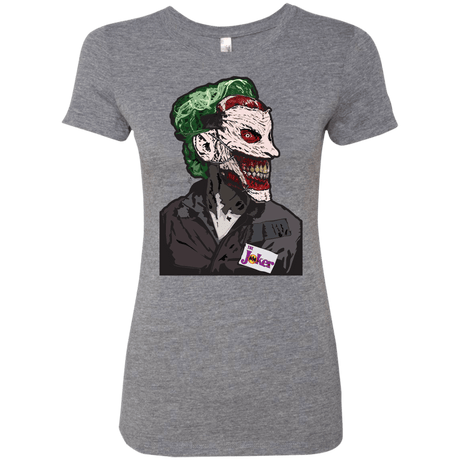 T-Shirts Premium Heather / S Masked Joker Women's Triblend T-Shirt
