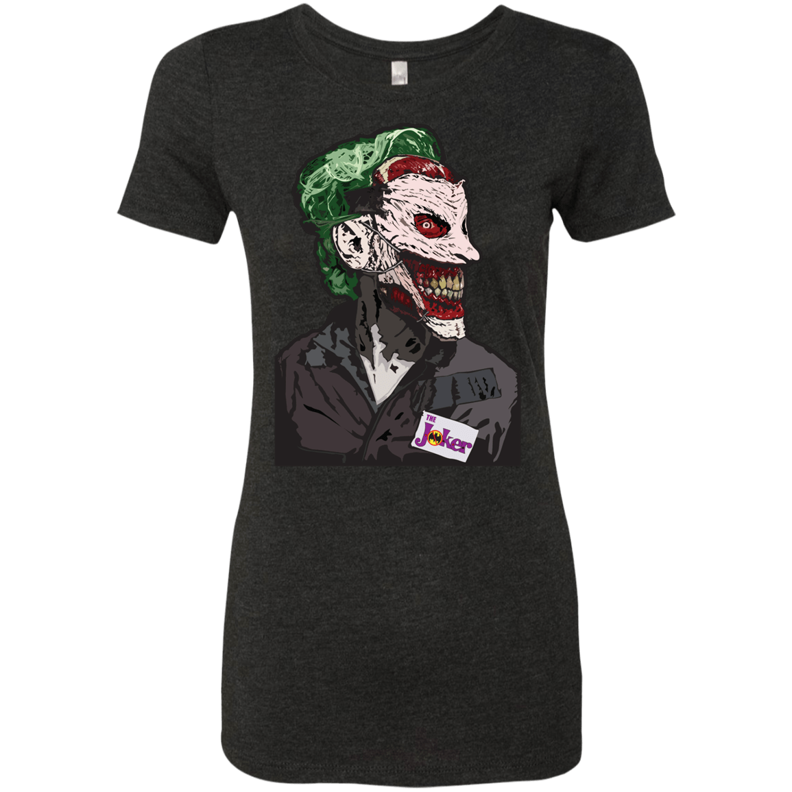 T-Shirts Vintage Black / S Masked Joker Women's Triblend T-Shirt