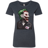 T-Shirts Vintage Navy / S Masked Joker Women's Triblend T-Shirt