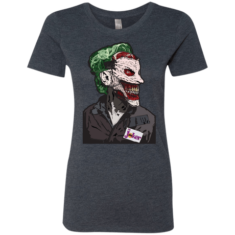 T-Shirts Vintage Navy / S Masked Joker Women's Triblend T-Shirt