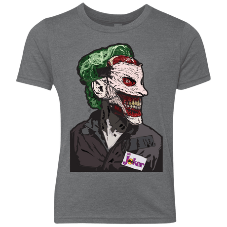 T-Shirts Premium Heather / YXS Masked Joker Youth Triblend T-Shirt