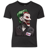 T-Shirts Vintage Black / YXS Masked Joker Youth Triblend T-Shirt