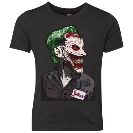 T-Shirts Vintage Black / YXS Masked Joker Youth Triblend T-Shirt