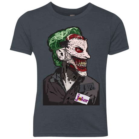 T-Shirts Vintage Navy / YXS Masked Joker Youth Triblend T-Shirt