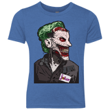T-Shirts Vintage Royal / YXS Masked Joker Youth Triblend T-Shirt