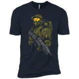 T-Shirts Midnight Navy / YXS MASTER CHIEF Boys Premium T-Shirt