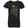 T-Shirts Black / YXS MASTER CHIEF Girls Premium T-Shirt