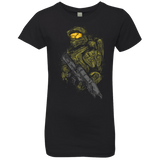 T-Shirts Black / YXS MASTER CHIEF Girls Premium T-Shirt