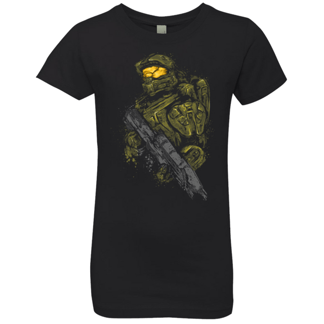 T-Shirts Black / YXS MASTER CHIEF Girls Premium T-Shirt