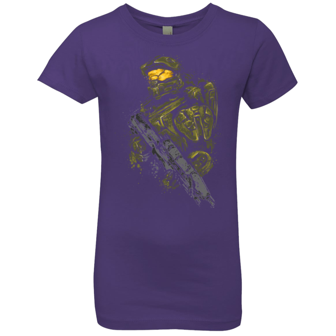 T-Shirts Purple Rush / YXS MASTER CHIEF Girls Premium T-Shirt