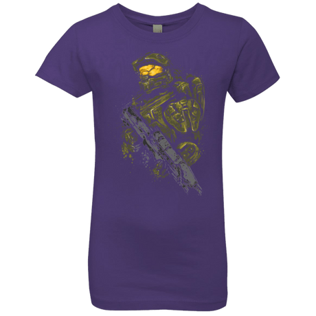 T-Shirts Purple Rush / YXS MASTER CHIEF Girls Premium T-Shirt