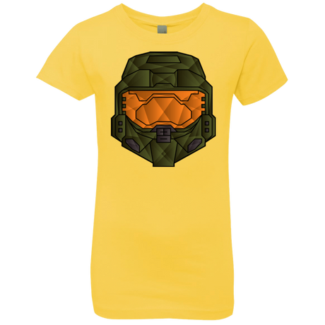 T-Shirts Vibrant Yellow / YXS Master Chief Girls Premium T-Shirt