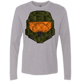 T-Shirts Heather Grey / Small Master Chief Men's Premium Long Sleeve