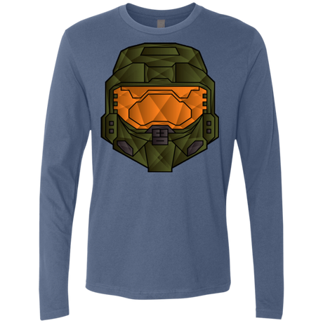 T-Shirts Indigo / Small Master Chief Men's Premium Long Sleeve