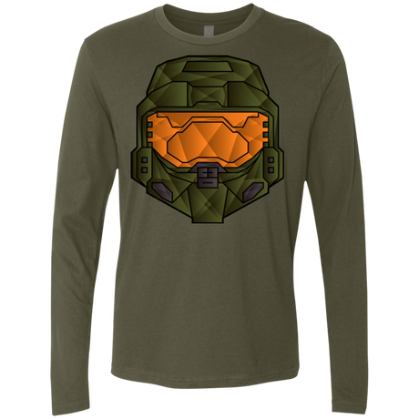 T-Shirts Military Green / Small Master Chief Men's Premium Long Sleeve
