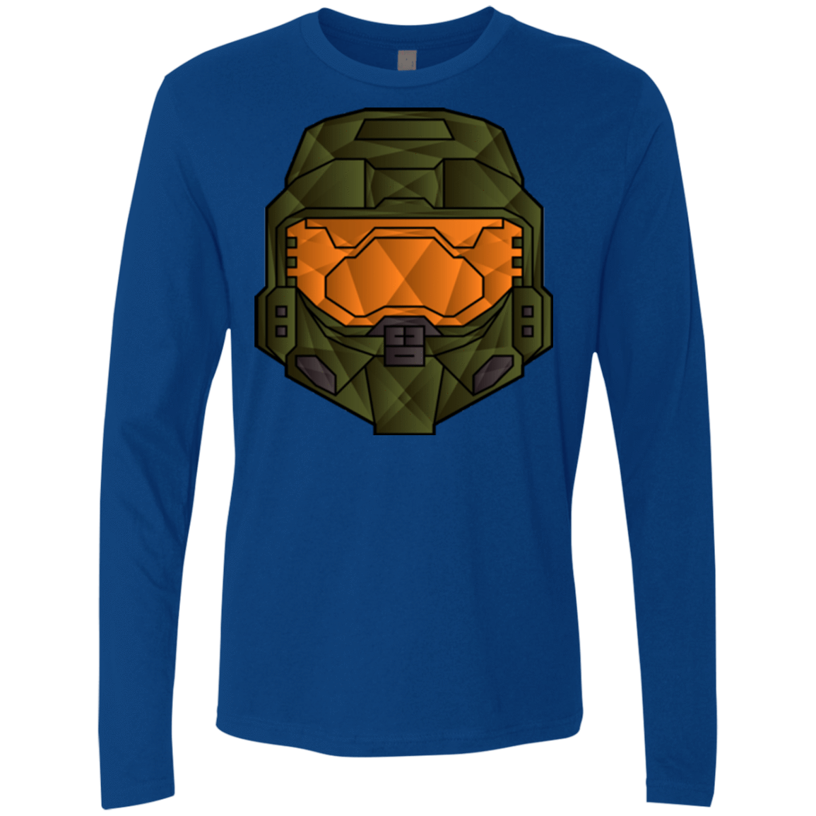 T-Shirts Royal / Small Master Chief Men's Premium Long Sleeve