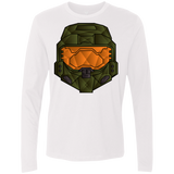 T-Shirts White / Small Master Chief Men's Premium Long Sleeve
