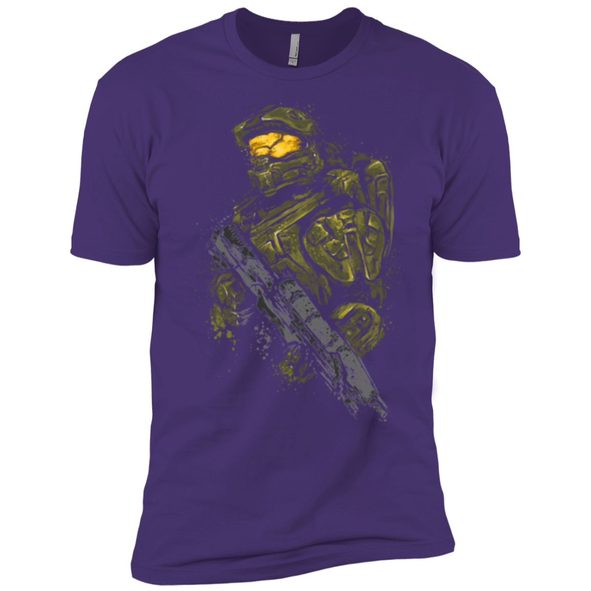 T-Shirts Purple / X-Small MASTER CHIEF Men's Premium T-Shirt