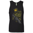 T-Shirts Black / Small MASTER CHIEF Men's Premium Tank Top