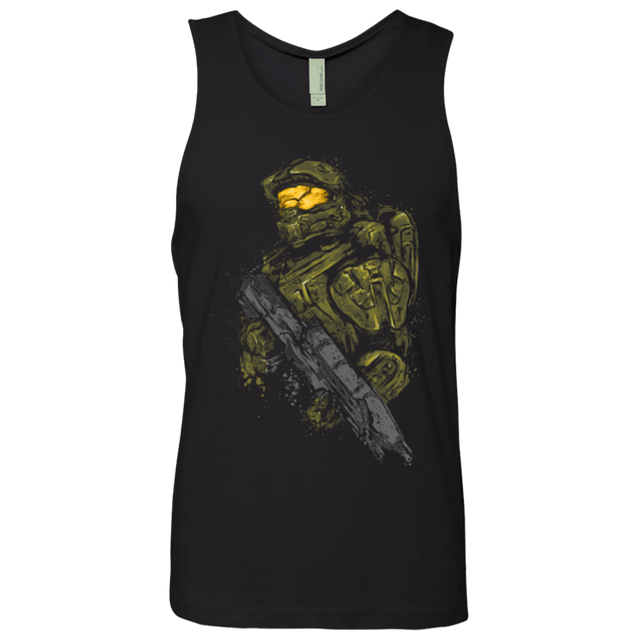 T-Shirts Black / Small MASTER CHIEF Men's Premium Tank Top