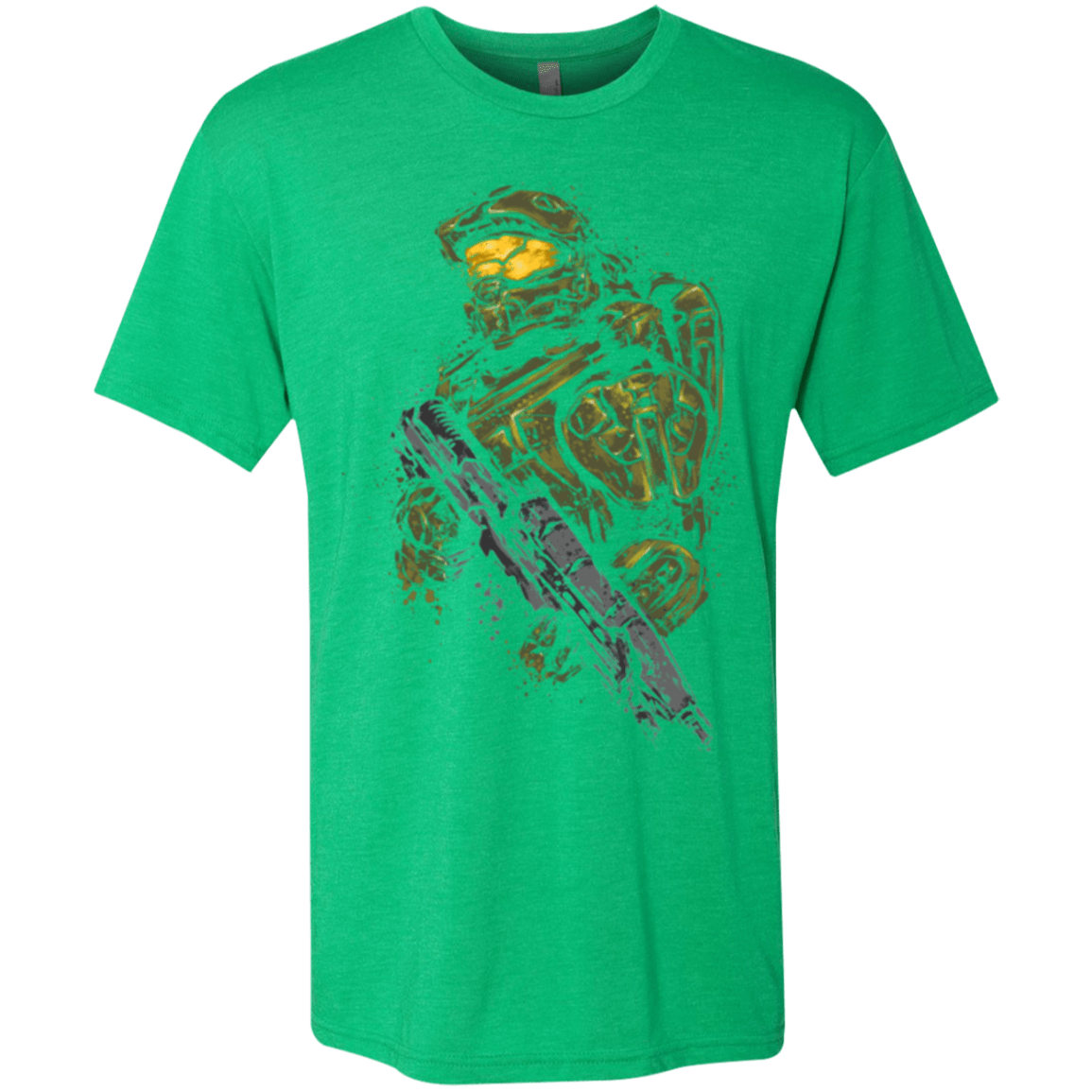 T-Shirts Envy / Small MASTER CHIEF Men's Triblend T-Shirt