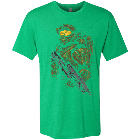 T-Shirts Envy / Small MASTER CHIEF Men's Triblend T-Shirt