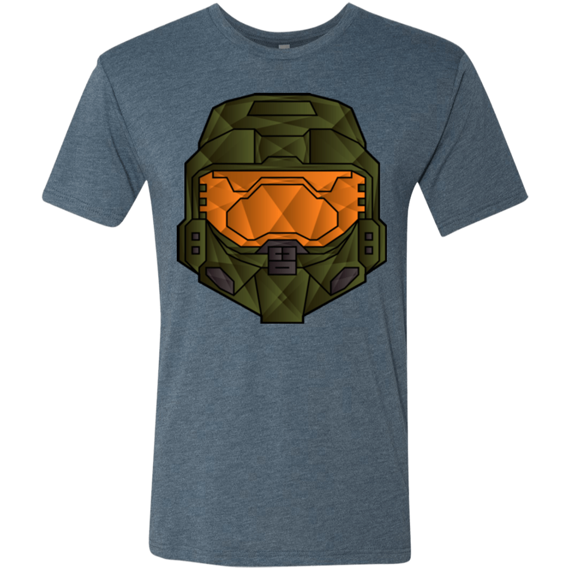 T-Shirts Indigo / Small Master Chief Men's Triblend T-Shirt