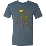 T-Shirts Indigo / Small MASTER CHIEF Men's Triblend T-Shirt