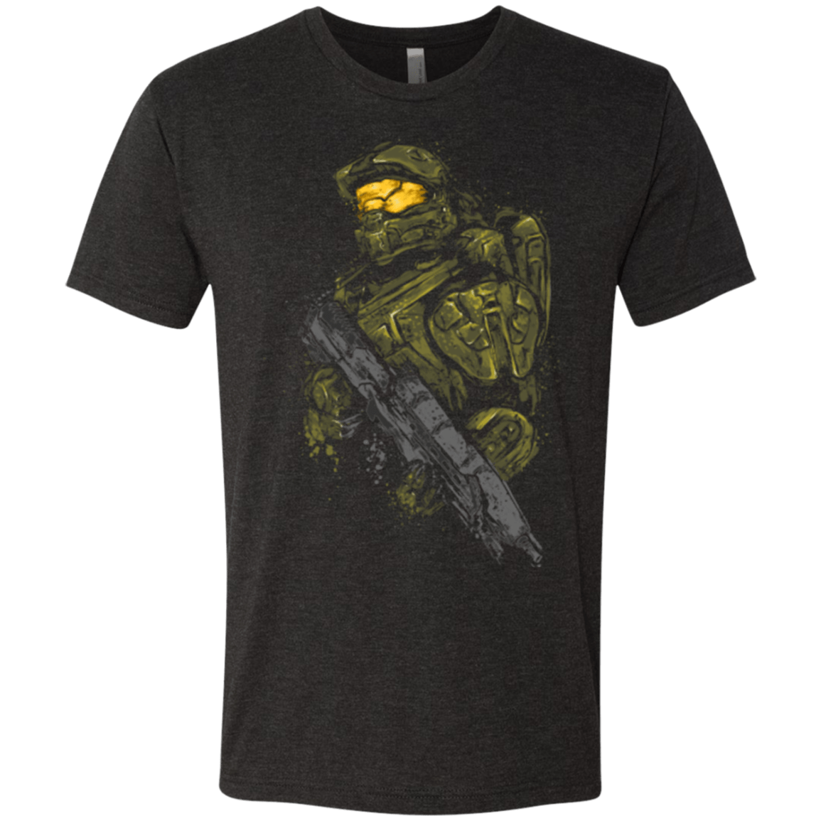 T-Shirts Vintage Black / Small MASTER CHIEF Men's Triblend T-Shirt