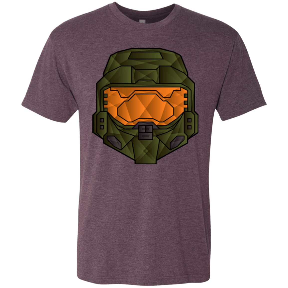 T-Shirts Vintage Purple / Small Master Chief Men's Triblend T-Shirt