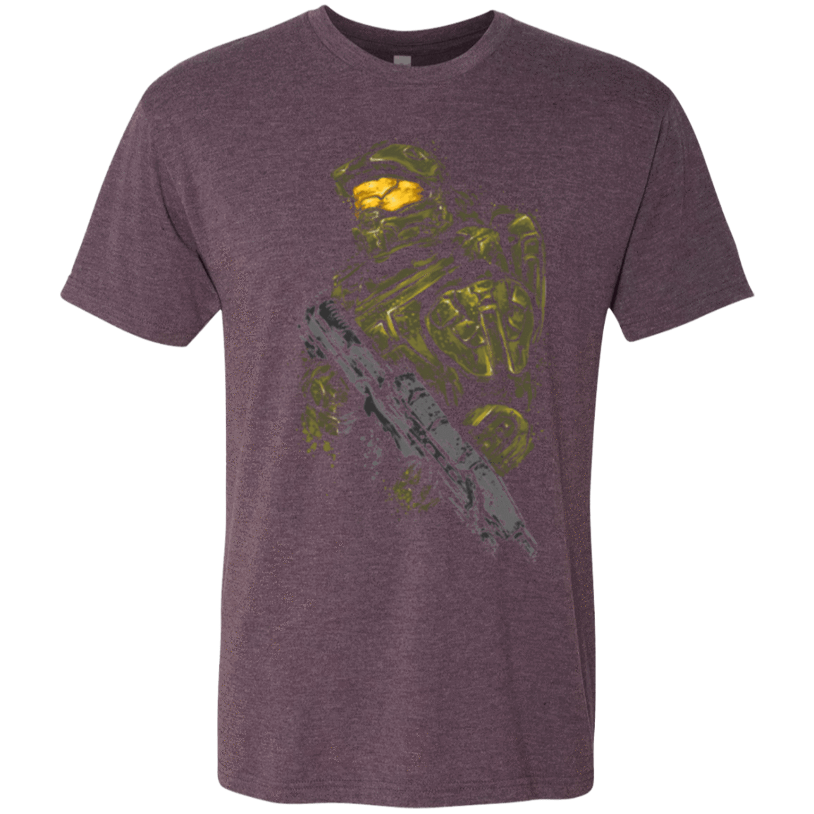 T-Shirts Vintage Purple / Small MASTER CHIEF Men's Triblend T-Shirt