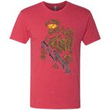 T-Shirts Vintage Red / Small MASTER CHIEF Men's Triblend T-Shirt