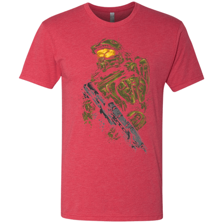 T-Shirts Vintage Red / Small MASTER CHIEF Men's Triblend T-Shirt