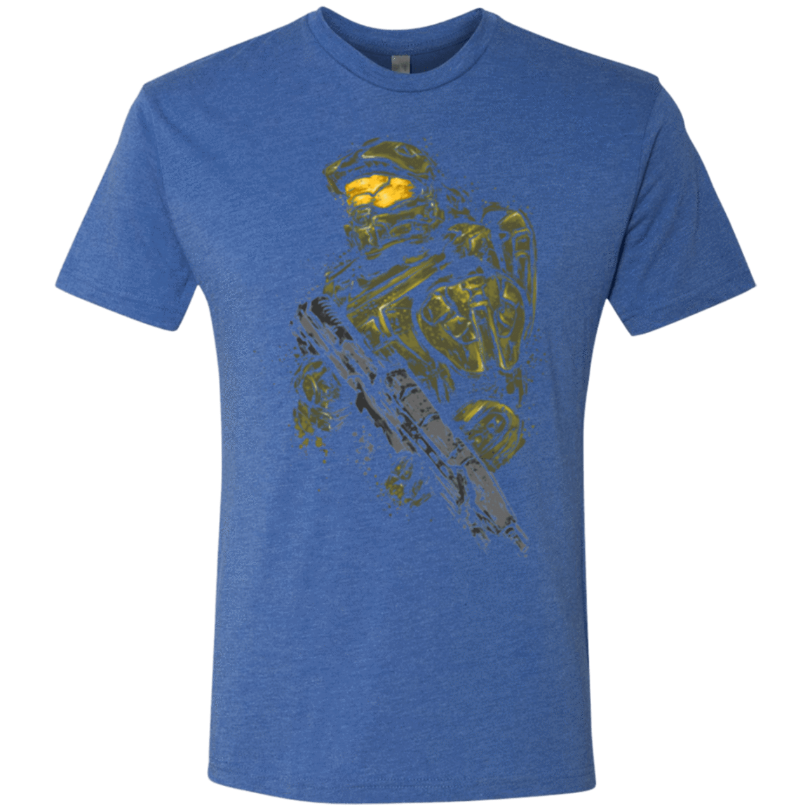 T-Shirts Vintage Royal / Small MASTER CHIEF Men's Triblend T-Shirt