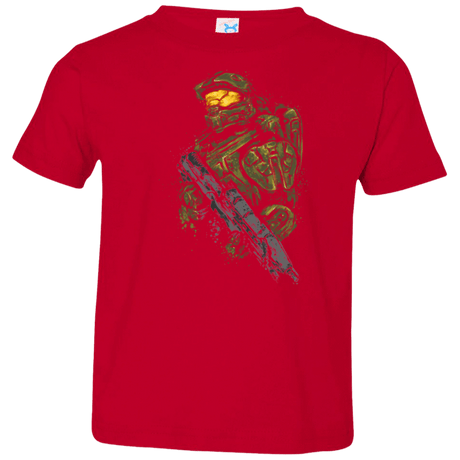 T-Shirts Red / 2T MASTER CHIEF Toddler Premium T-Shirt